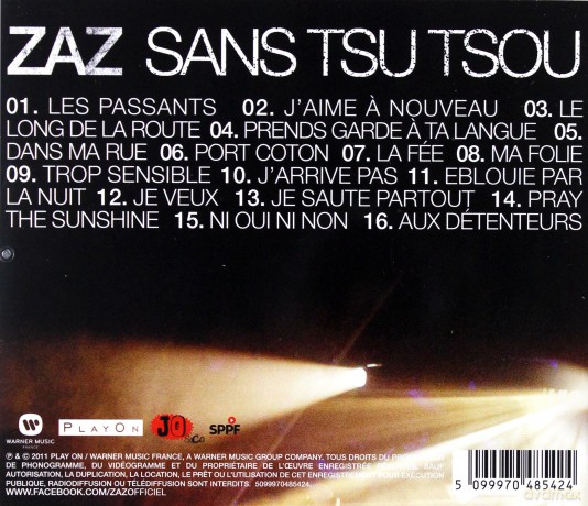 Zaz: Sans Tsu-Tsou (Live) [CD]