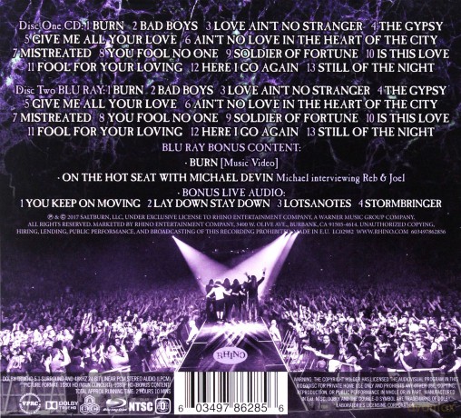 Whitesnake: The Purple Tour [Blu-Ray]+CD]