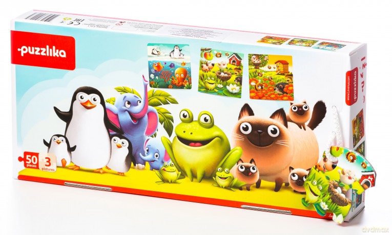 3 in 1 favorite animals [PUZZLE]