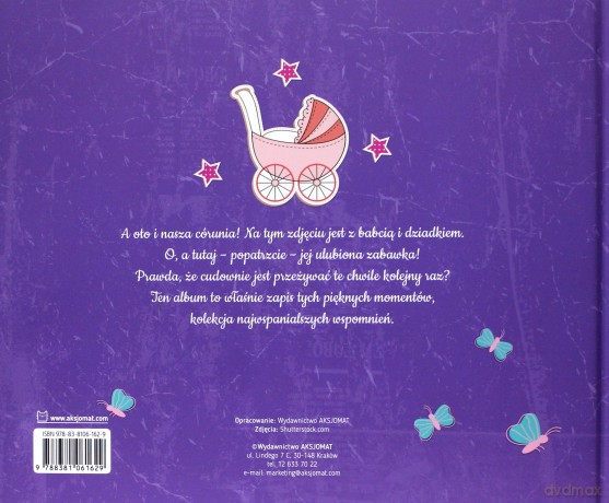 Album naszej córeczki. Pamiątka pierwszych wspólnych chwil [KSIĄŻKA]