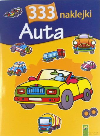 Auta. 333 naklejki [KSIĄŻKA]