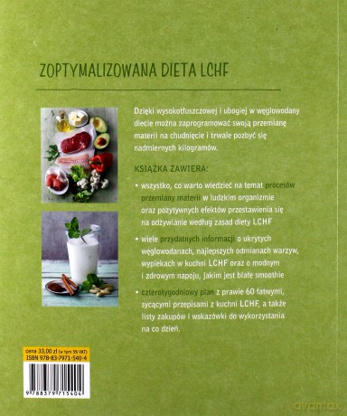 Dieta niskowęglowodanowa. Jak schudnąć w 4 tygodnie i nie głodować - Maiko Kerner [KSIĄŻKA]