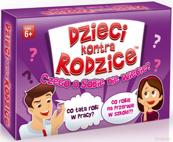 Dzieci kontra rodzice. Czego o sobie nie wiecie (nowe wydanie) [GRA]
