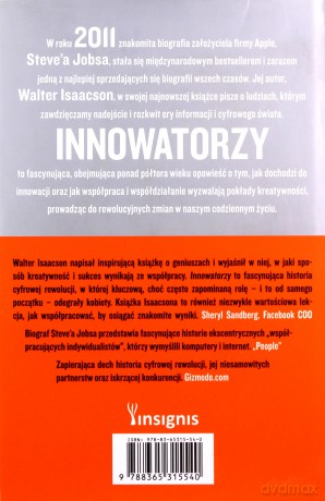 Innowatorzy - Walter Isaacson [KSIĄŻKA]