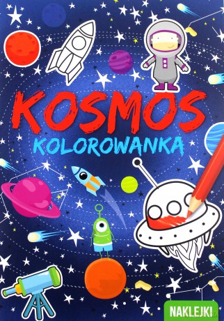 Kosmos. Kolorowanka [KSIĄŻKA]