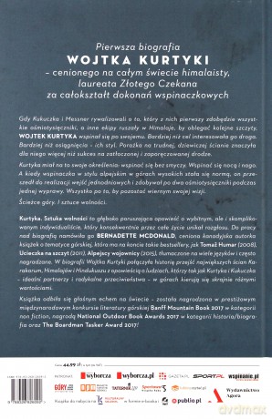 Kurtyka. Sztuka wolności - Bernadette Mcdonald [KSIĄŻKA]