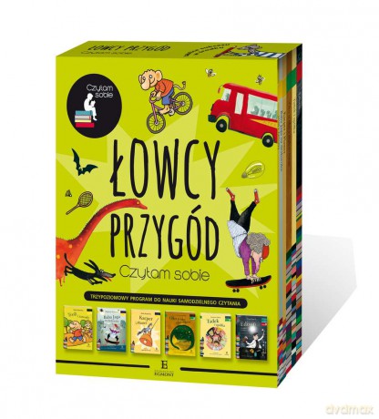 Łowcy przygód czytam sobie Pakiet [KSIĄŻKA]