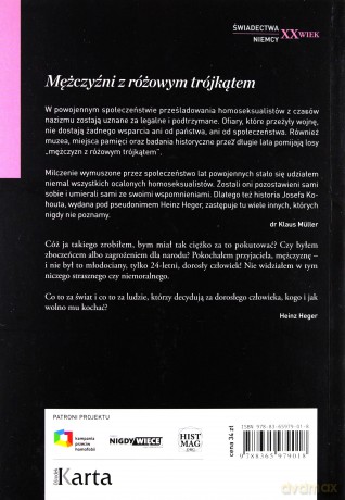 Mężczyźni z różowym trójkątem - Heinz Heger [KSIĄŻKA]