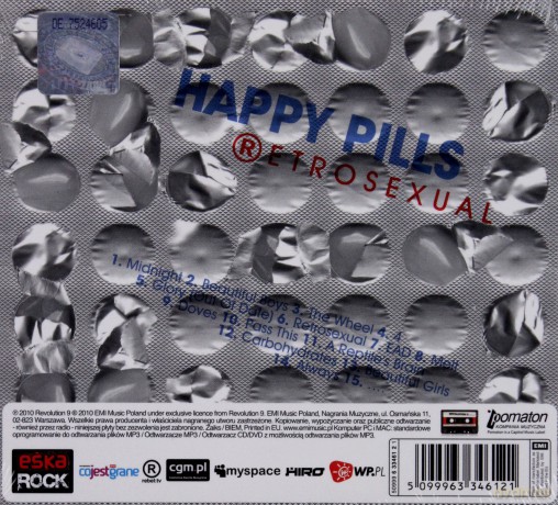 Happy Pills: Retrosexual [CD]