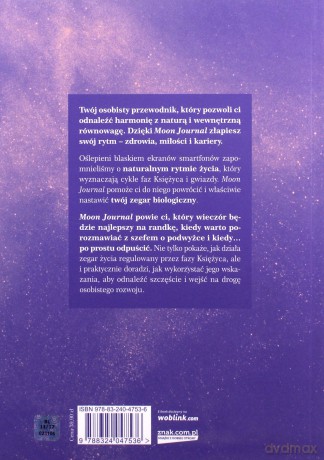 Moon journal - Sandra Sitron [KSIĄŻKA]