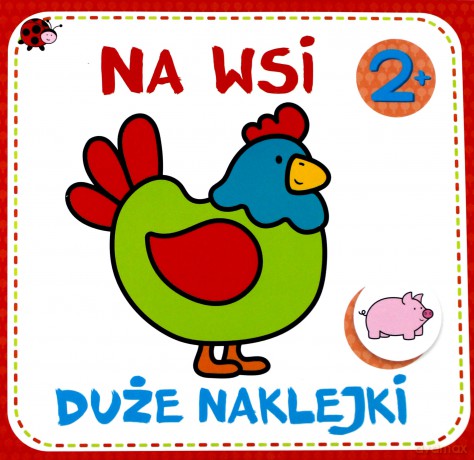 Na wsi. Duże naklejki [KSIĄŻKA]