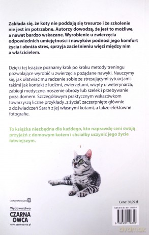 Naucz się kocie jak sprawić by ludzie i koty żyli razem szczęśliwiej - Sarah Ellis [KSIĄŻKA]