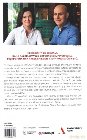 Opcja B. Jak radzić sobie z traumą po stracie, stawić czoła trudnościom i odzyskać radość życia - Sheryl Sandberg [KSIĄŻKA]
