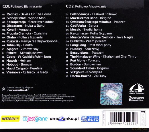 Różni wykonawcy: Folkowo [2CD]