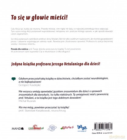 Sen alicji czyli jak działa mózg [KSIĄŻKA]