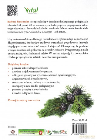 Syberyjskie orzeszki piniowe. Cudowny lek z tajgi - Barbara Simonsohn [KSIĄŻKA]