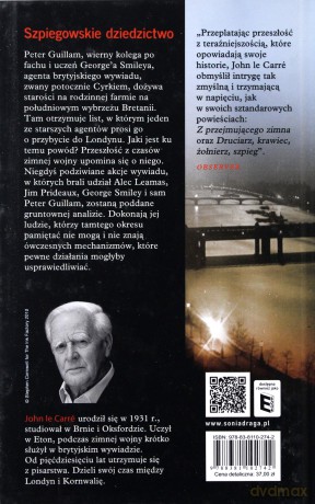 Szpiegowskie dziedzictwo - John Le Carre [KSIĄŻKA]