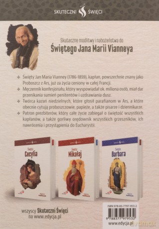 Skuteczni święci. Święty Jan Maria Vianney [KSIĄŻKA]
