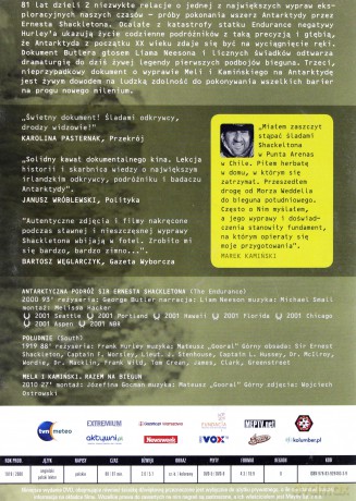 Antarktyczna podróż sir Ernesta Shackletona [2DVD]