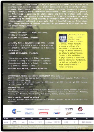 Antarktyczna podróż sir Ernesta Shackletona [2DVD]