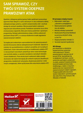 Testy penetracyjne dla zaawansowanych. Hakowanie najlepiej zabezpieczonych sieci na świecie - Wil Allsopp [KSIĄŻKA]