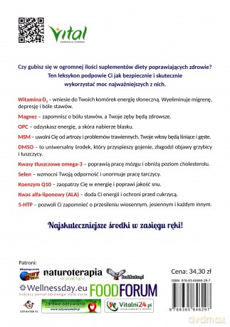 Top 10 suplementów diety. Najskuteczniejsze środki odżywcze o naukowo udowodnionym działaniu - Laye Evelyne [KSIĄŻKA]