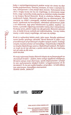 Umysł kruka. Badania i przygody w świecie wilczych ptaków - Bernd Heinrich [KSIĄŻKA]