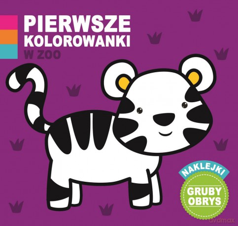 W ZOO. Pierwsze kolorowanki [KSIĄŻKA]