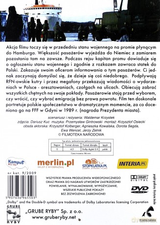 Ostatni prom [DVD]