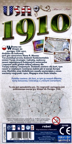 Wsiąść do pociągu USA 1910 [GRA]