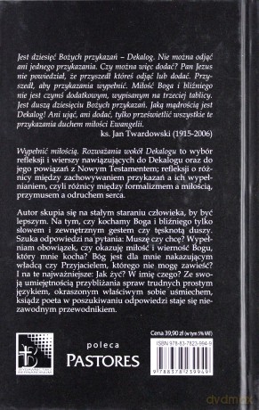 Wypełnić miłością - Jan Twardowski [KSIĄŻKA]
