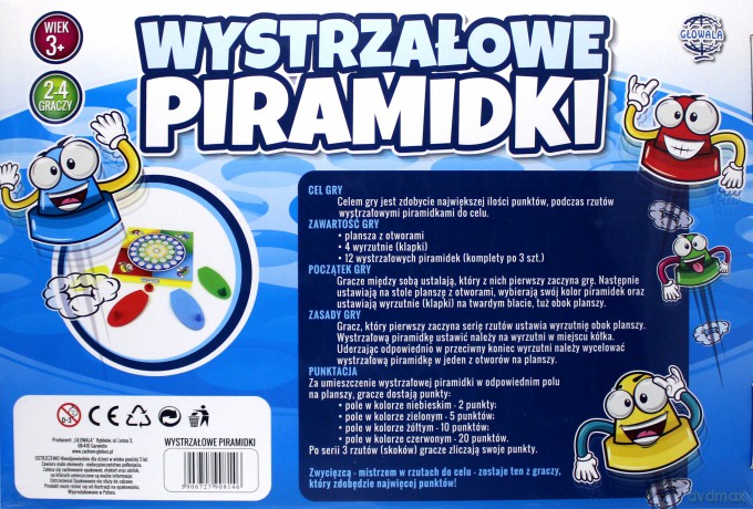 Wystrzałowe piramidki [GRA]