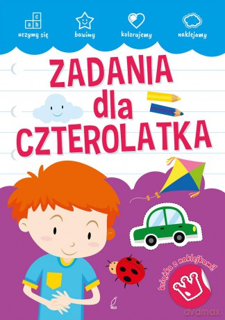 Zadania dla czterolatka [KSIĄŻKA]