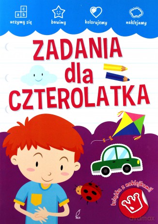 Zadania dla czterolatka [KSIĄŻKA]