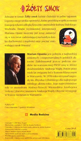 Żółty smok. Baśnie chińskie (ecopack) [AUDIOBOOK] [4CD]