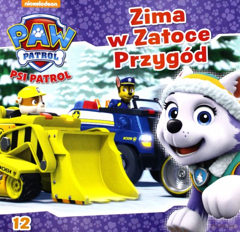 Zima w zatoce przygód. Psi Patrol (Tom 12) [KSIĄŻKA]