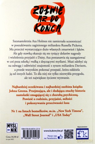 Żółwie. Aż do końca - John Green [KSIĄŻKA]