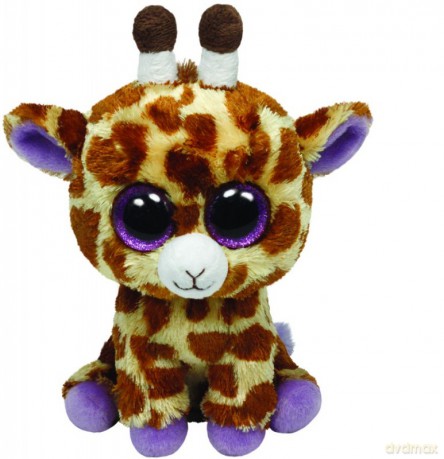 TY Beanie Boos Safari - żyrafa, 15 cm