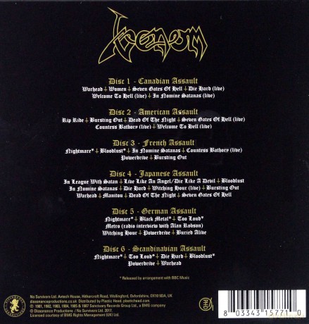 Venom: Assault [6CD]