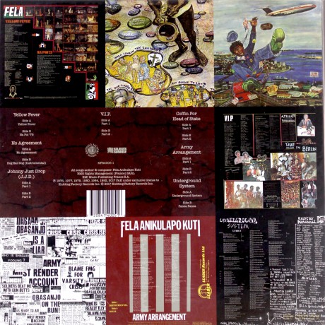 Fela Kuti: Box Set #4 Curated By Erykah Badu [7xWinyl]