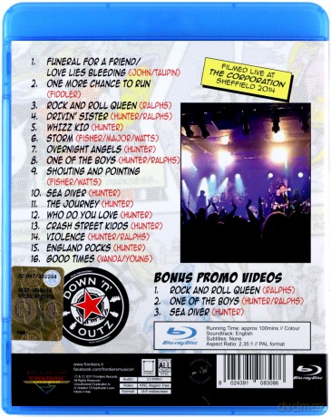 Down N Outz: The Further Live Adventures Of [Blu-Ray]