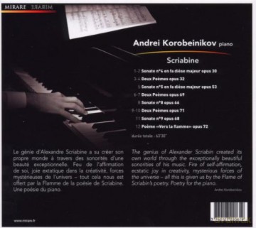 Andrei Korobeinikov: Scriabine (digipack) [CD]