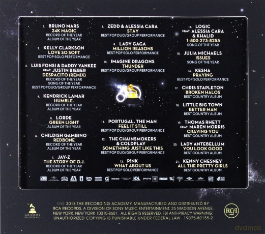 2018 Grammy Nominees [CD]