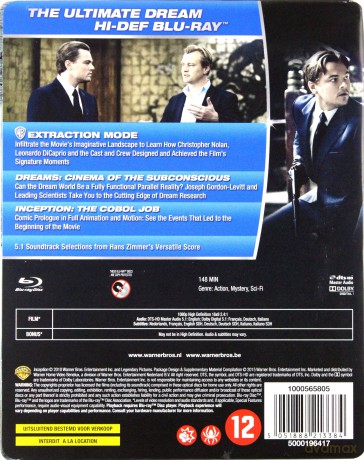 Inception (Incepcja) (steelbook) [Blu-Ray]