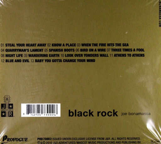 Joe Bonamassa: Black Rock (ecopack) [CD]