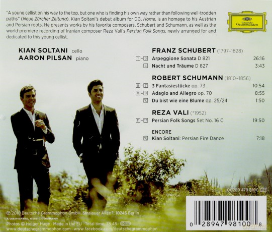 Kian Soltani: Home [CD]