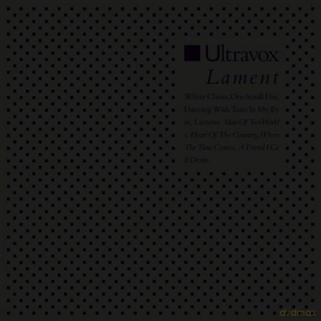 Ultravox: Lament [Winyl]