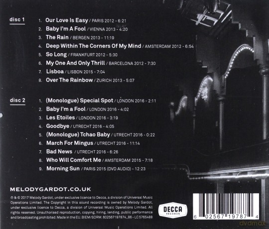 Melody Gardot: Live In Europe (PL) [2CD]