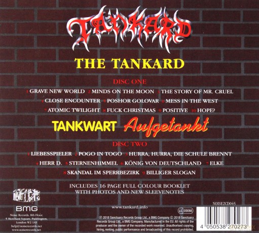 Tankard: The Tankard + Tankwart Aufgetankt [2CD]