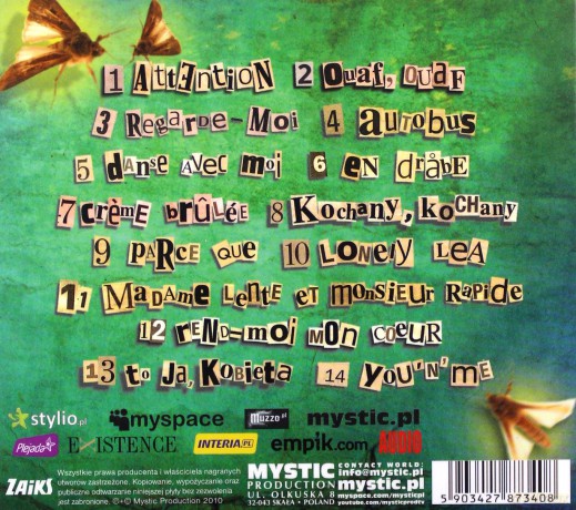 Mademoiselle Karen: Attention (digipack) [CD]